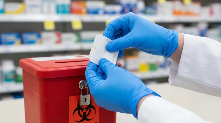 フェンタニル・パッチの安全な廃棄方法は?偶発的な暴露と環境への害を防ぐ