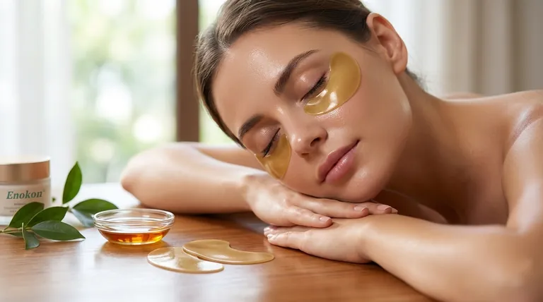 目の下のジェルパッチの効果とは?アイケア・ルーチンを活性化