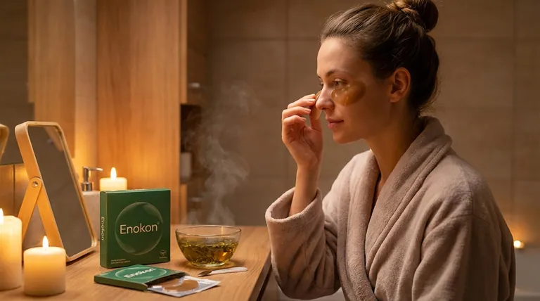 目の下用パッチは夜どのように使うべきか?夜のスキンケアを強化する