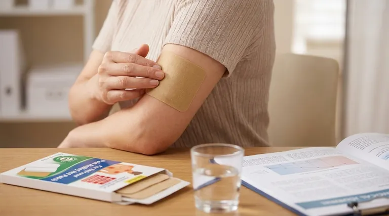 経皮パッチの有効性に関するレビューの結論は?主要な洞察と研究ギャップ