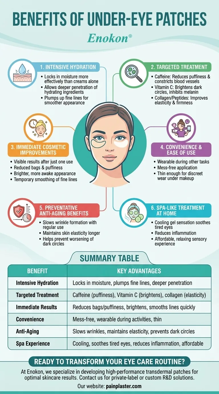 使用眼贴有什么好处？有针对性地护理，让眼周焕发活力 图解指南