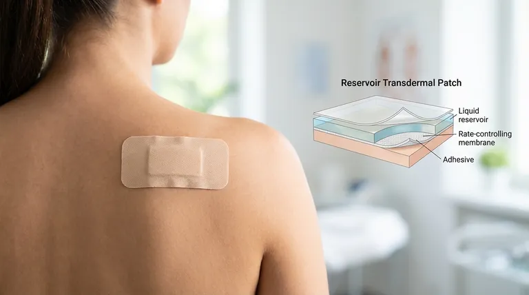 O que é um adesivo transdérmico de reservatório?Administração de medicamentos de precisão para doenças crónicas