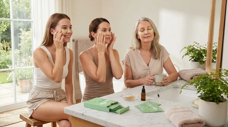 アイパッチは何歳から使うべき?スキンケアの適切なタイミングを見つける