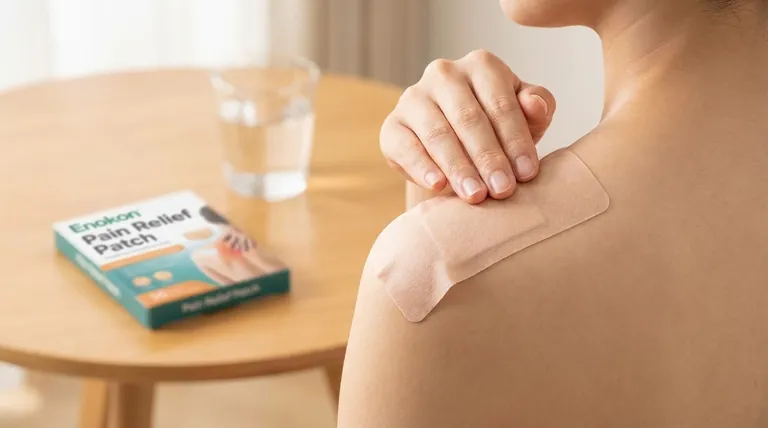 新しいイブプロフェンパッチはどれくらいの時間薬物を供給できるか?12時間持続型リリーフの説明