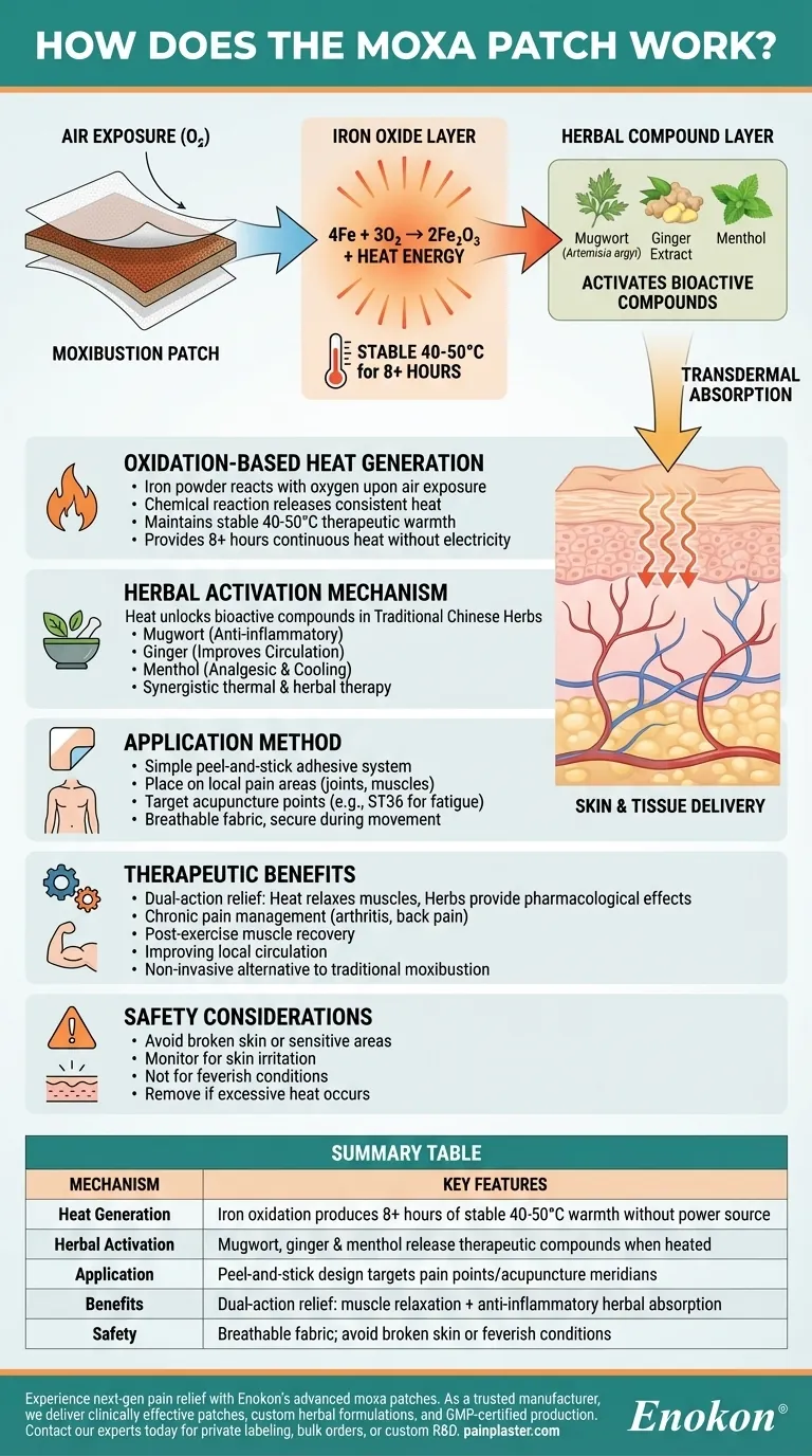 Como é que o penso Moxa funciona?Descubra a ciência por detrás da terapia com calor e ervas Guia Visual