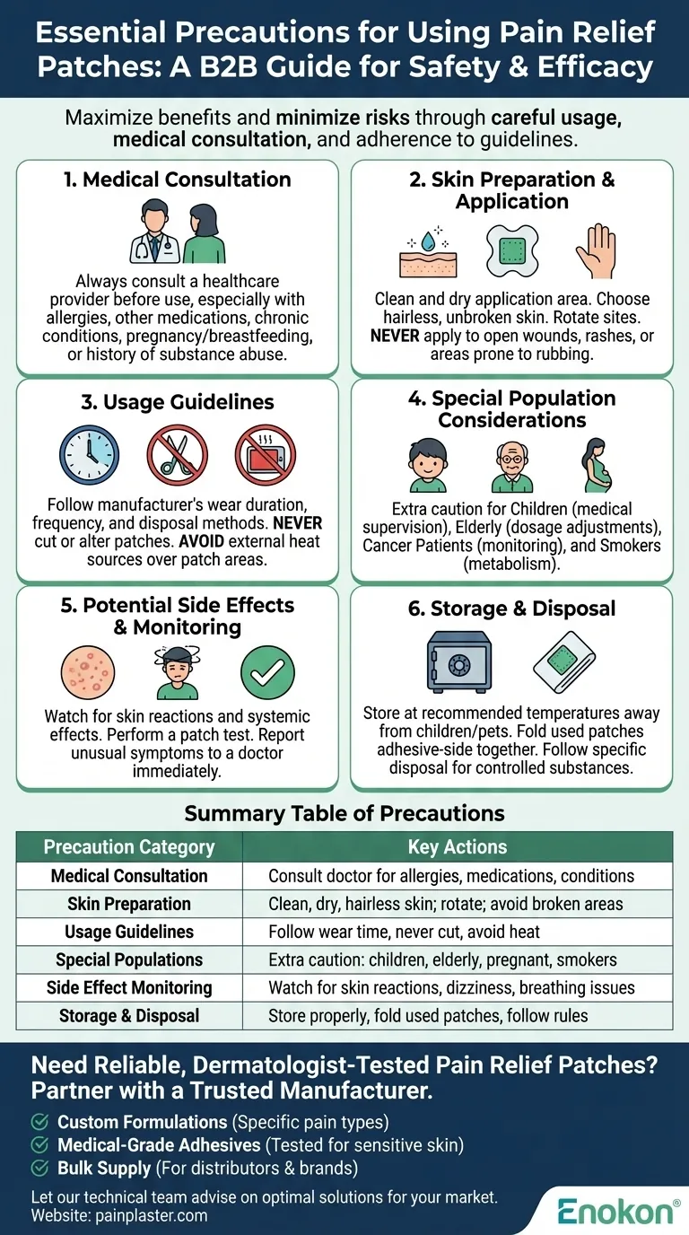 使用止痛贴时有哪些注意事项？基本安全指南 图解指南