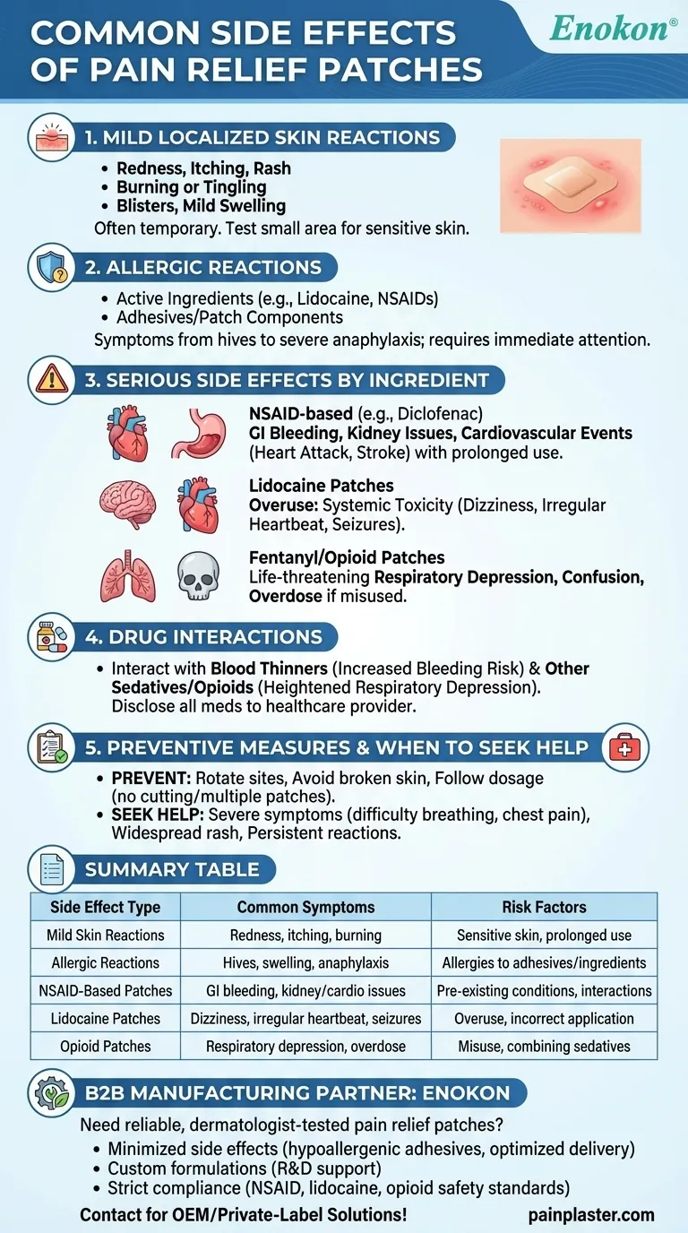 止痛贴常见的副作用有哪些？风险与安全提示 图解指南