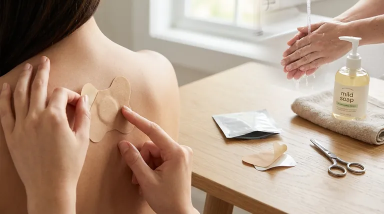 What are the steps for applying the diclofenac transdermal patch? A Complete Guide for Safe Use