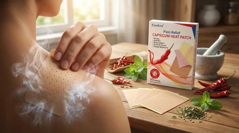 コールド＆ホット・ペインリリーフ5％外用パッチの一般名は？主要成分の説明