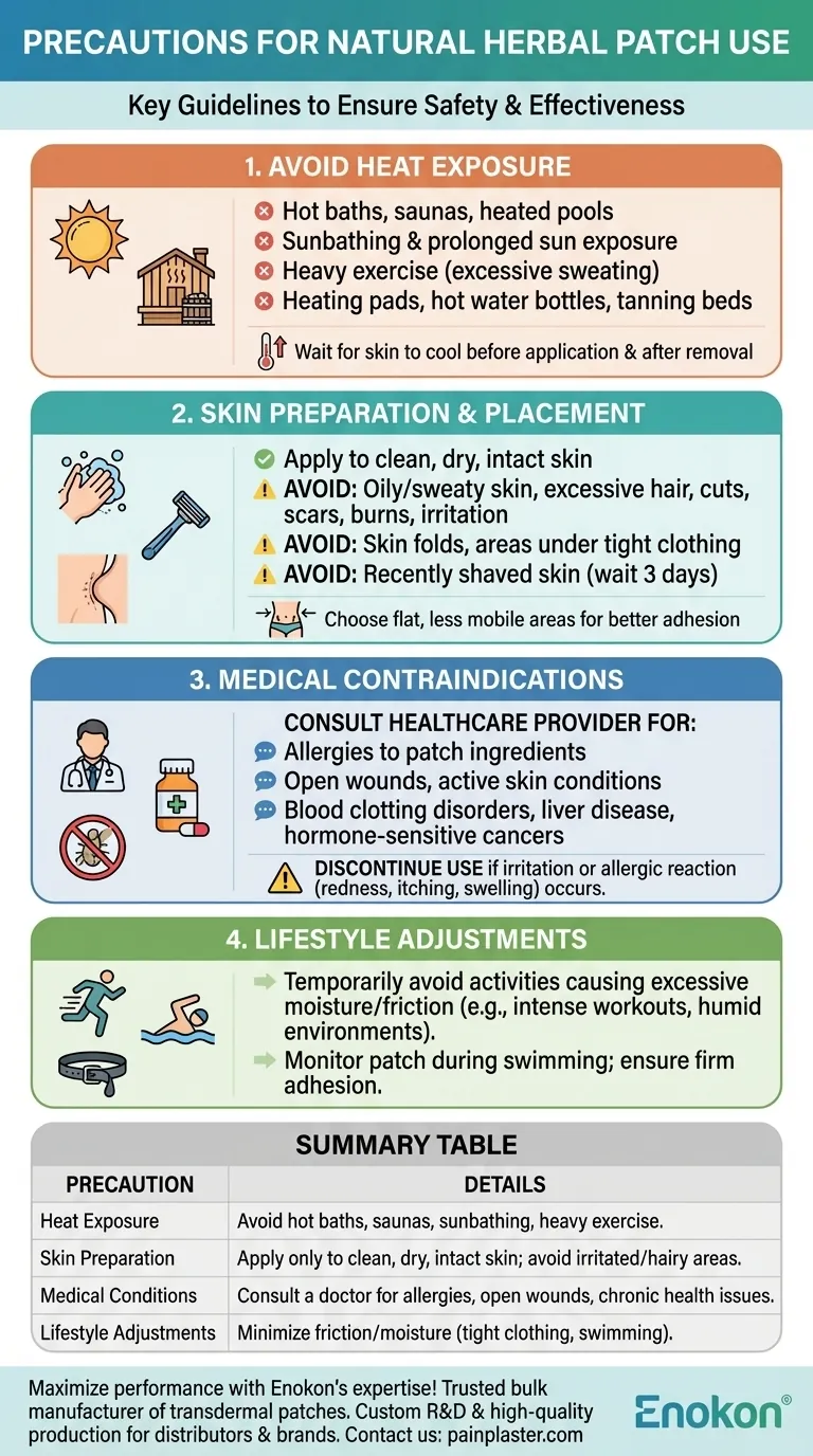 使用该贴片时应避免哪些活动？安全有效使用的主要注意事项 图解指南