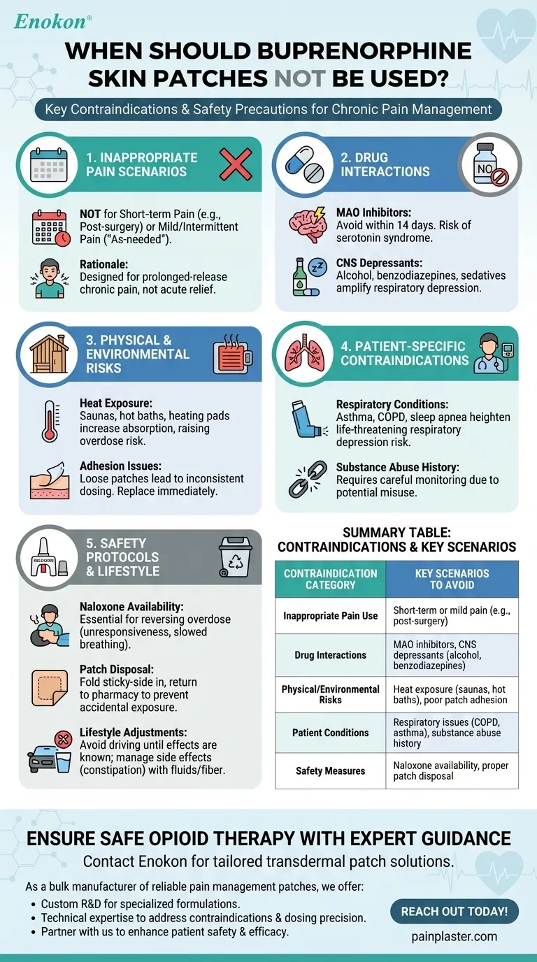 Wann darf das Buprenorphinpflaster nicht angewendet werden?Wichtige Kontraindikationen und Sicherheitstipps Visuelle Anleitung
