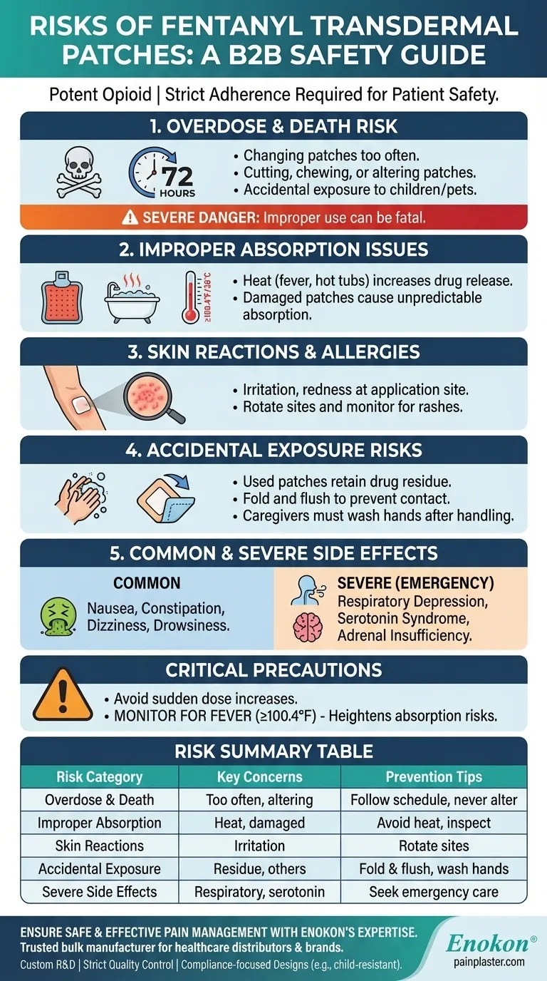 Quais são os riscos dos adesivos transdérmicos de fentanilo?Principais perigos e conselhos de segurança Guia Visual