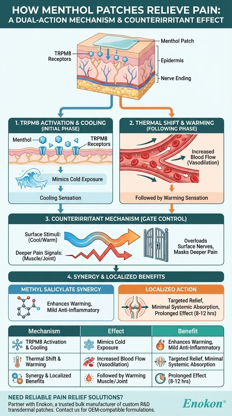 贴片中的薄荷醇如何缓解疼痛？探索快速缓解疼痛背后的科学原理 图解指南