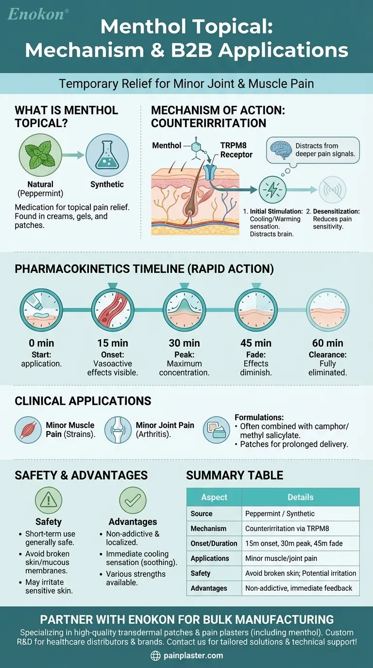 什么是薄荷醇外用药？速效止痛疗法详解 图解指南