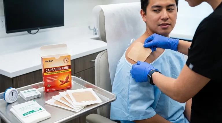 処方されたカプサイシンパッチはどのように貼るのか?臨床疼痛緩和のプロフェッショナルガイド