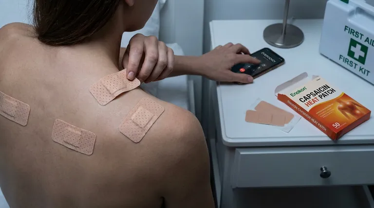 カプサイシンパッチの過剰摂取の場合、どうすべきか?緊急時の措置と予防