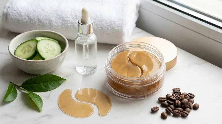 目の下のジェルパッチを使う主なメリットは?目の下を活性化し、明るくする