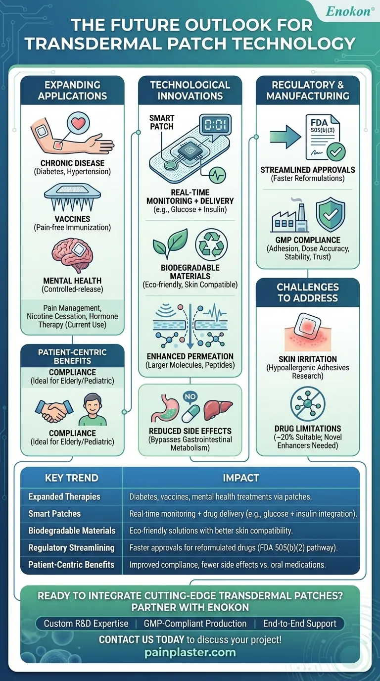 What is the future outlook for transdermal patch technology? Innovations & Opportunities Ahead Visual Guide