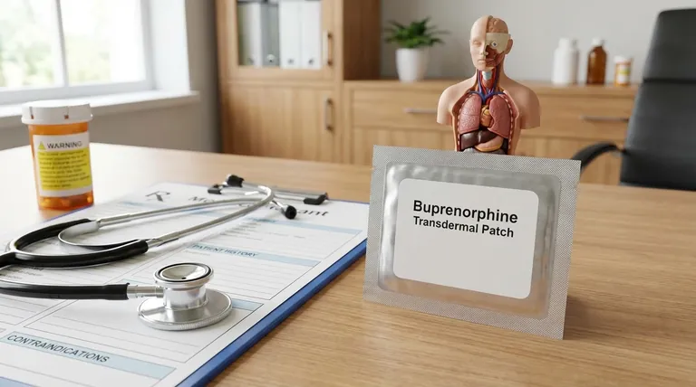 ブプレノルフィンパッチの使用を避けるべき人とは?主なリスクとより安全な代替薬