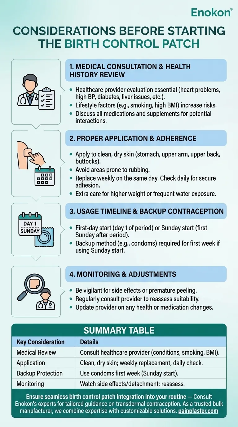 使用避孕贴前应注意什么？安全有效使用的关键因素 图解指南