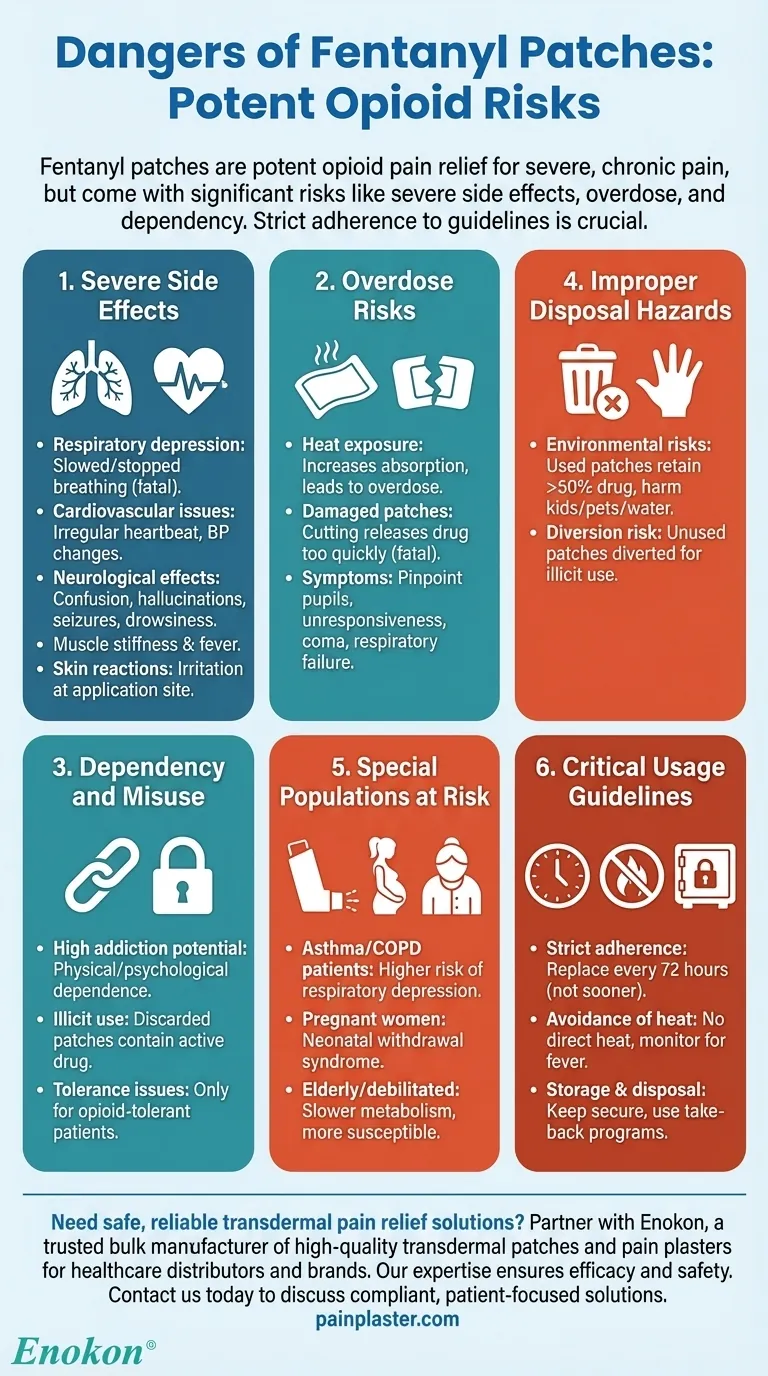 芬太尼贴片有哪些危害？滥用、过量和依赖性风险 图解指南