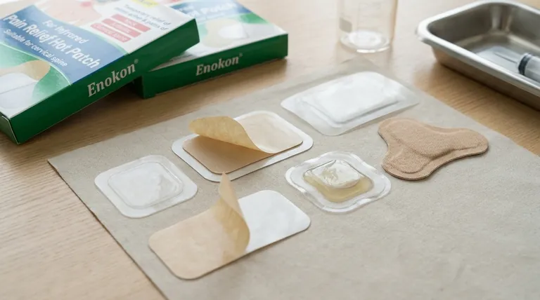 経皮パッチの主な5つの種類とは？そのユニークな効能と使用法を探る