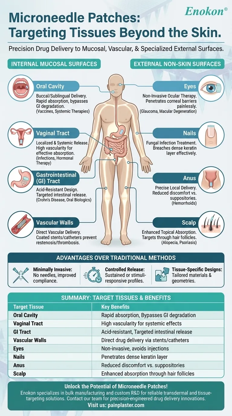 На какие ткани, помимо кожи, могут воздействовать микроигольчатые пластыри? Исследование универсальных решений для доставки лекарств Визуальное руководство