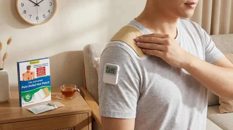 活性炭ヒートパッチが最高温度に達するまでの時間は?30分で安全かつ徐々に暖かくなる