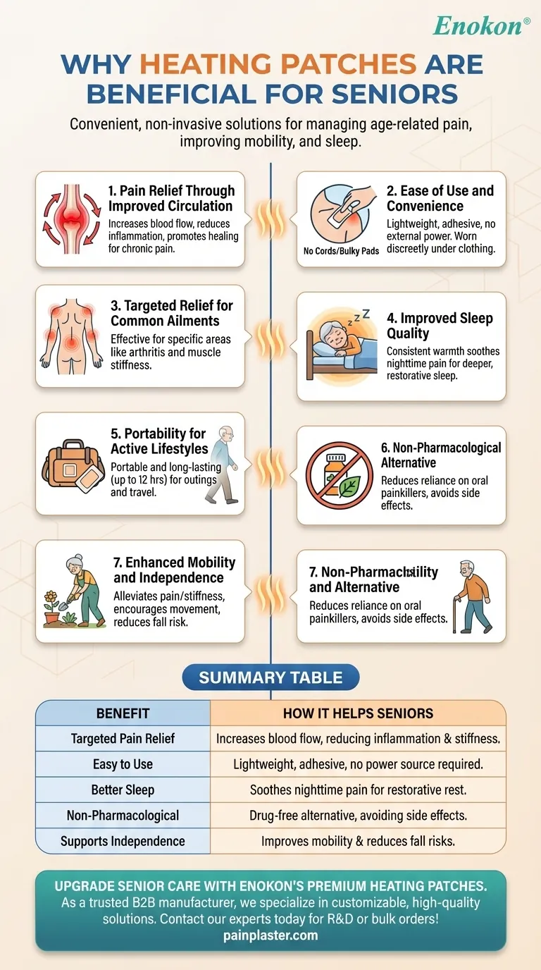 为什么电热贴对老年人特别有益？缓解疼痛，增强活动能力 图解指南