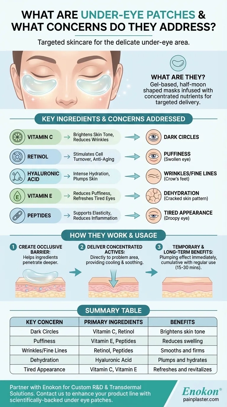 アンダーアイパッチとは何ですか？目の下に活力を ビジュアルガイド