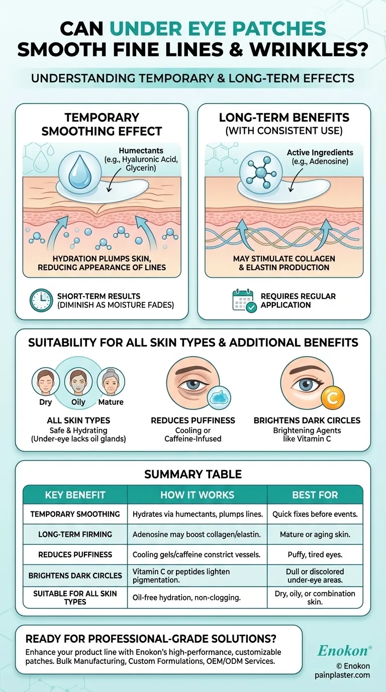 目の下のパッチは小じわを目立たなくする？潤いとふっくら感で若々しい肌へ ビジュアルガイド