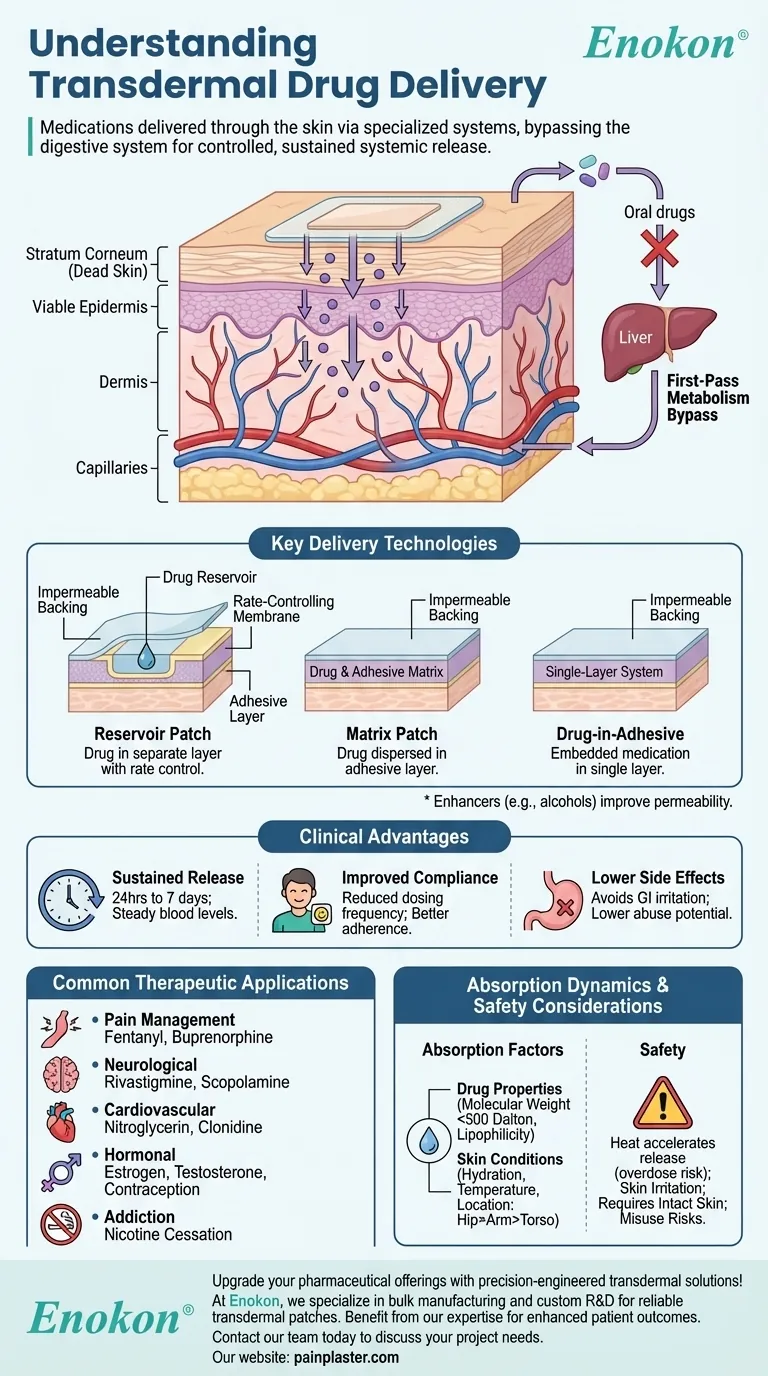 経皮吸収型製剤とは？経皮吸収型製剤を科学する ビジュアルガイド
