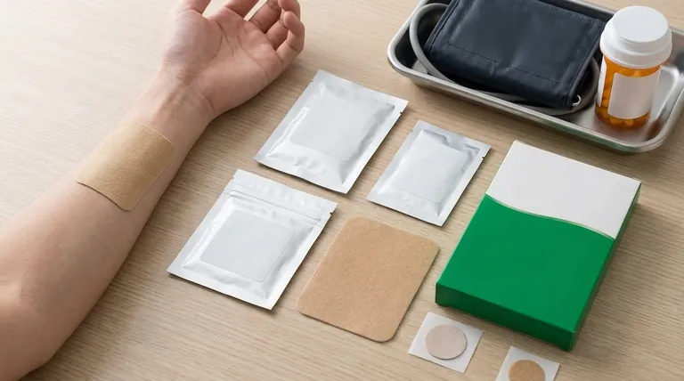 皮膚パッチで送達される薬剤にはどのような種類がありますか？経皮吸収型製剤について