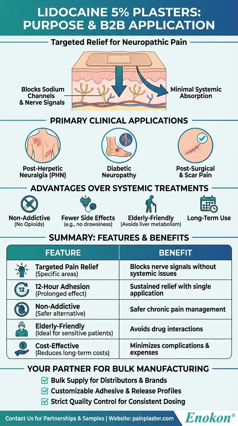 リドカイン5％絆創膏の目的は？神経障害性疼痛の標的緩和 ビジュアルガイド