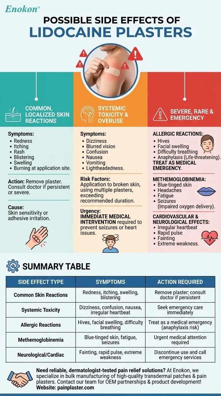 利多卡因膏药可能有哪些副作用？风险与安全提示 图解指南