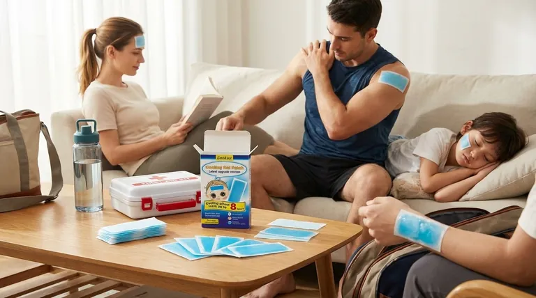 冷却パッチには解熱以外にどんな用途がある?その多彩な用途をご覧ください