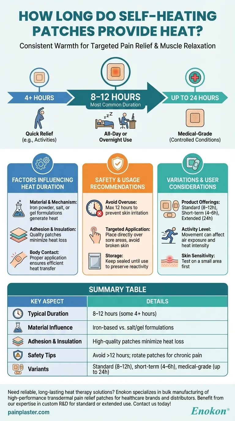自发热贴通常能提供多长时间的热量？发现其持久的缓解作用 图解指南