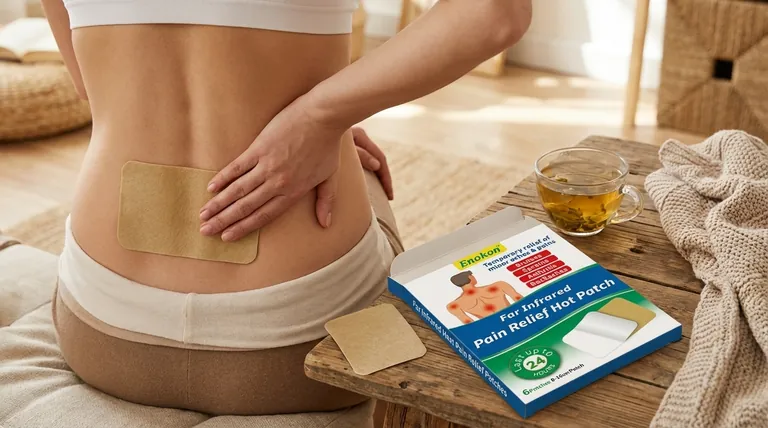 What is a key advantage of self-heating patches? Drug-Free Pain Relief with Targeted Warmth