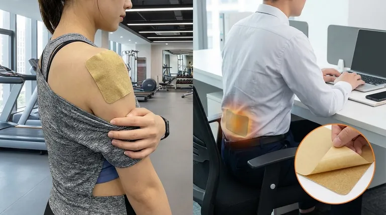 自己発熱パッチの使いやすさは?誰でも簡単に使える携帯用痛み止め