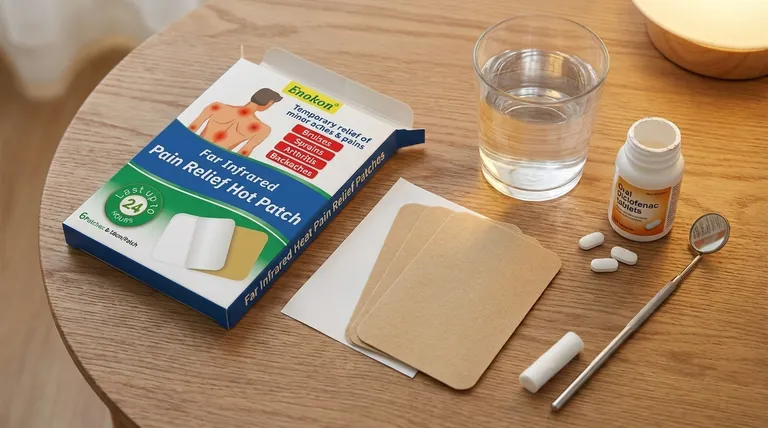 経皮吸収パッチと経口ジクロフェナク錠の疼痛緩和に関する試験結果は?経皮パッチの優れた有効性を発見する