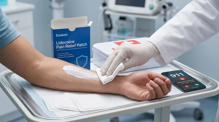 リドカイン外用薬の過剰摂取の場合、どうすべきでしょうか?緊急時の措置と予防のヒント