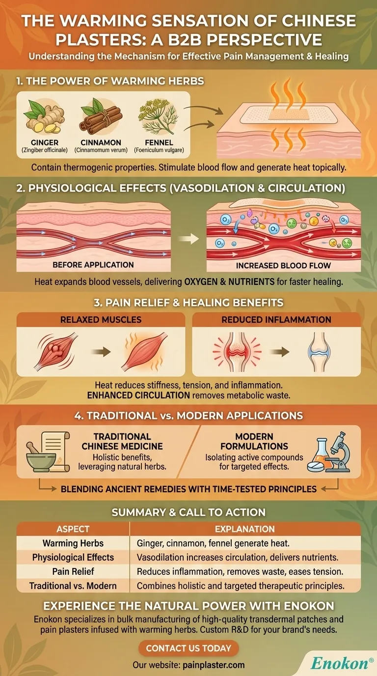 为什么中医膏药会产生温热感？发现止痛背后的草药科学 图解指南
