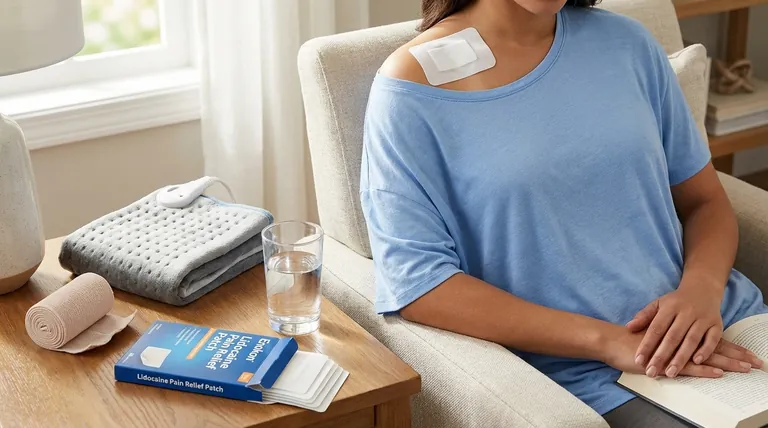 Como é que a área tratada deve ser protegida enquanto se usa um penso de lidocaína?Dicas de segurança para um alívio eficaz da dor