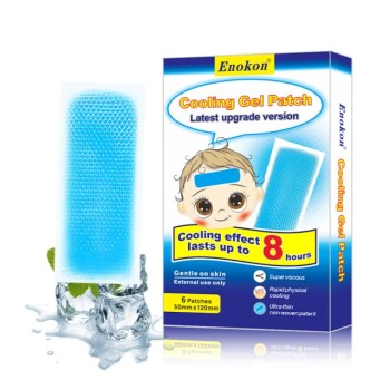 Parches médicos de gel refrigerante para la fiebre Parches refrigerantes
