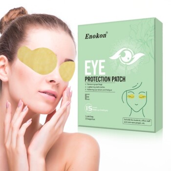 Parche protector ocular a base de plantas