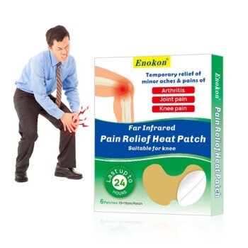 Parche infrarrojo lejano para el dolor de rodilla Parches de calor para aliviar el dolor