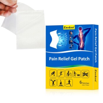 Parche analgésico de gel mentolado